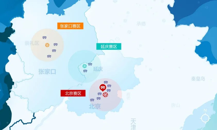 衛(wèi)星見證，這里如何變身“冬奧小城”