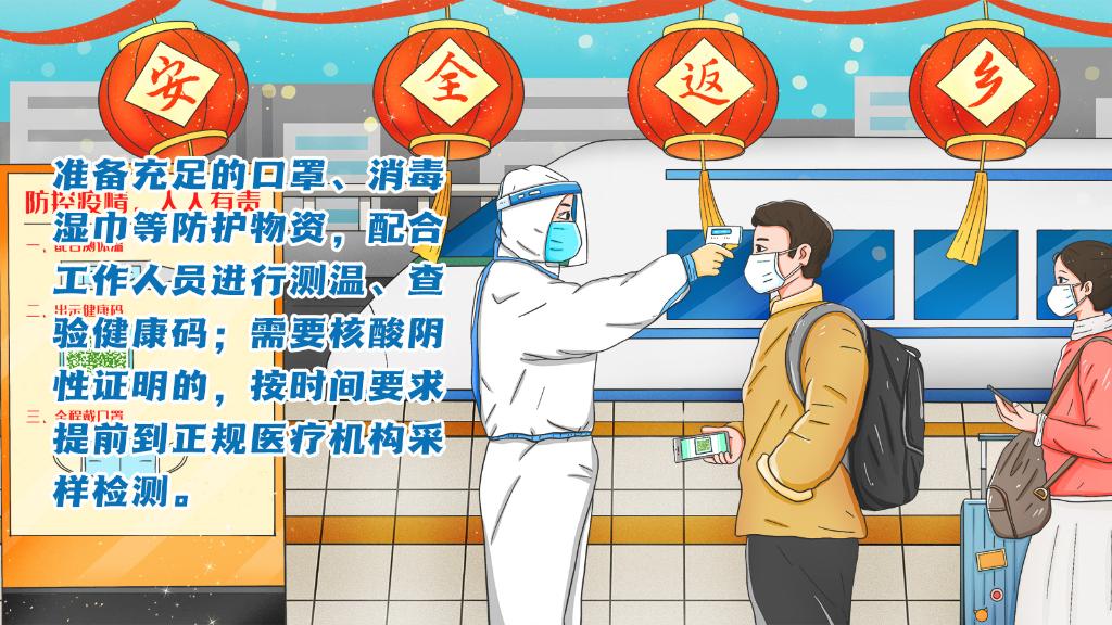春運進行時，人在旅途如何做好防護？