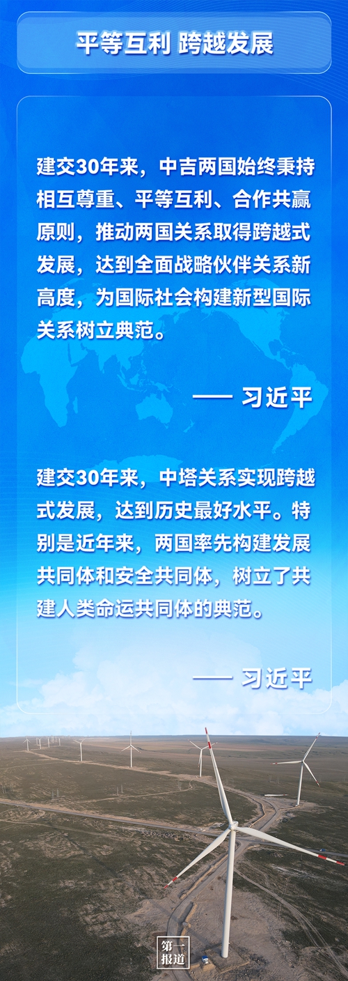 第一報(bào)道 | 建交三十年，習(xí)主席這樣評(píng)價(jià)與中亞五國(guó)關(guān)系