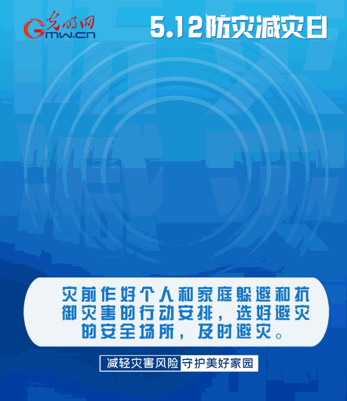 【動(dòng)態(tài)海報(bào)】減輕災(zāi)害風(fēng)險(xiǎn)，從這10個(gè)字開始