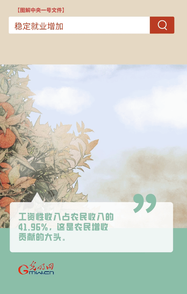 【圖解中央一號文件】“動(dòng)”漫海報(bào)丨今年如何讓農(nóng)民的“錢袋子”鼓起來？