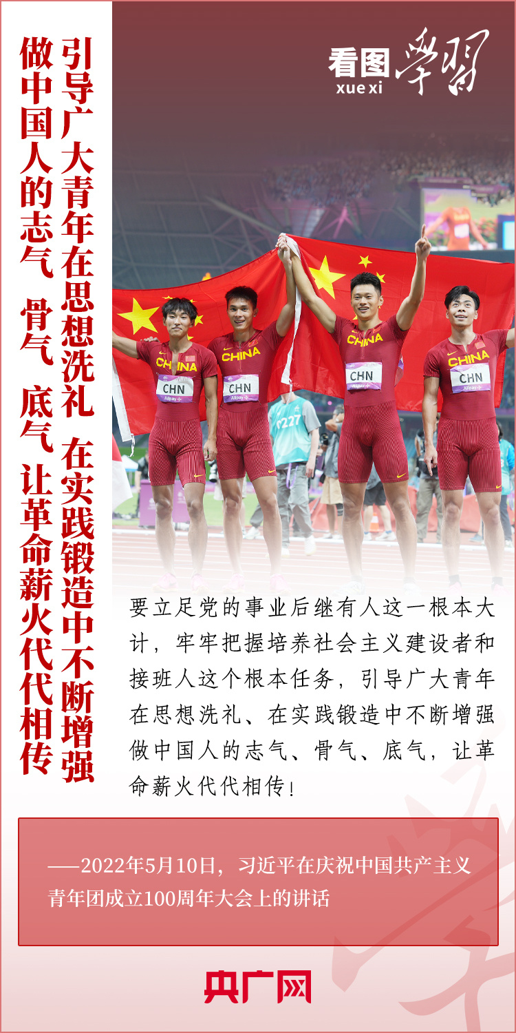 看圖學習丨樹立正確的世界觀、人生觀、價值觀，走好人生道路