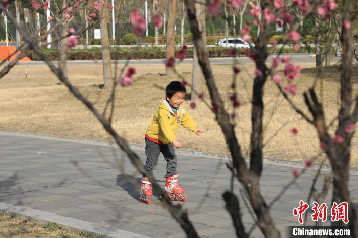 小朋友公園里玩耍?！∴囆?攝