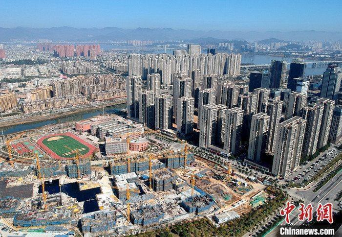 資料圖：航拍一處新建住宅。 <a target='_blank' href='/'><p  align=
