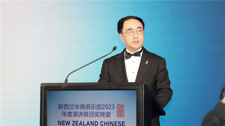 新西蘭華商聯(lián)合總會主席楊健。攝影：張凱