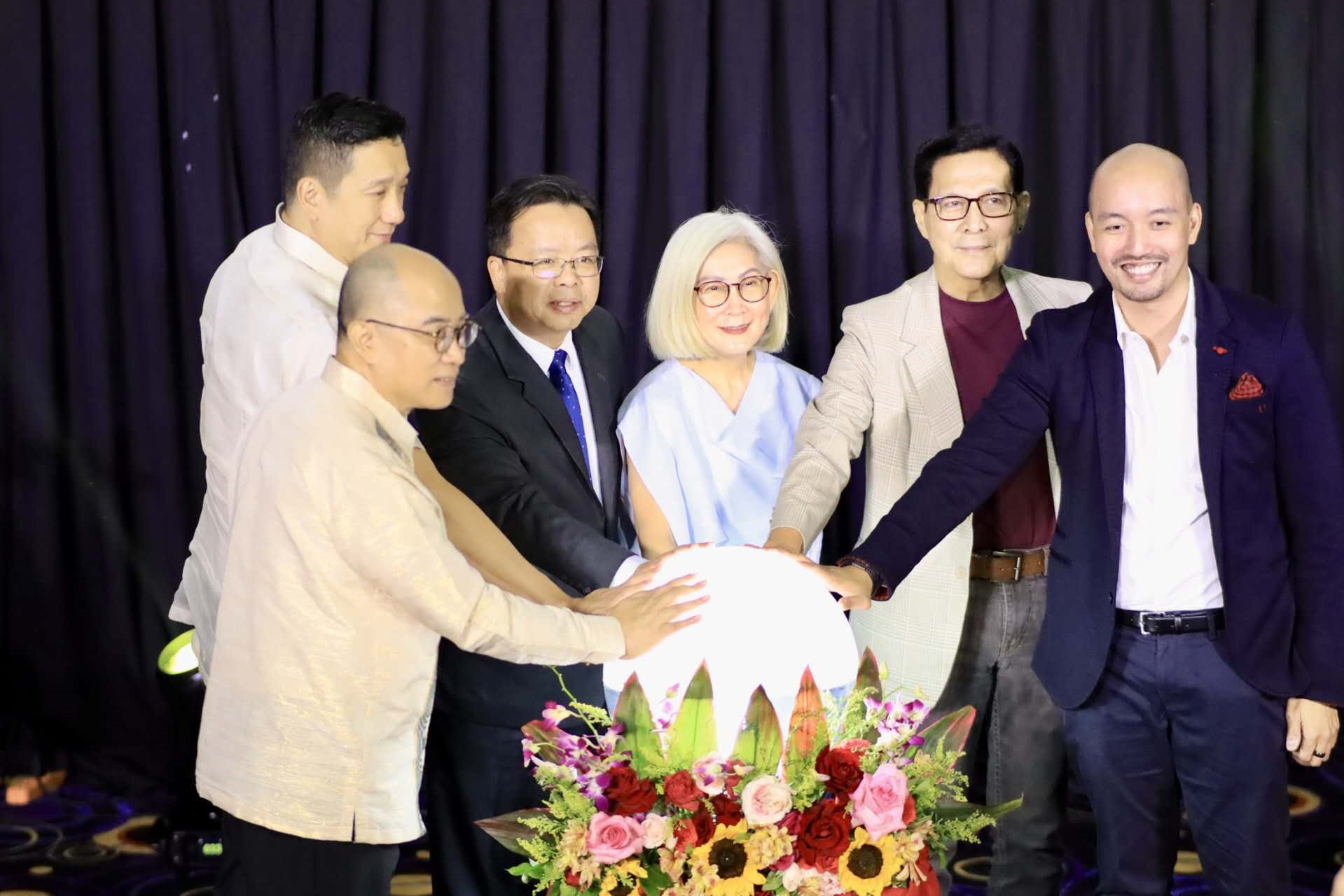 嘉賓出席2023中國(guó)電影節(jié)啟動(dòng)儀式。中國(guó)駐菲律賓大使館供圖