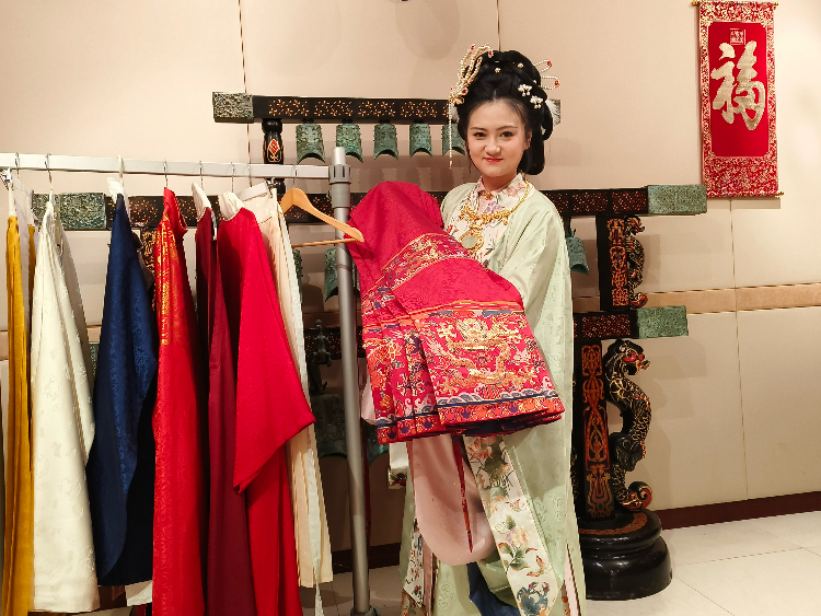 馬耳他中國文化中心的漢服展示。馬耳他中國文化中心供圖
