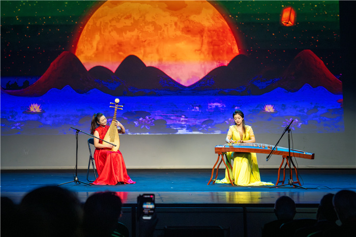 現(xiàn)場表演。中國駐希臘大使館供圖
