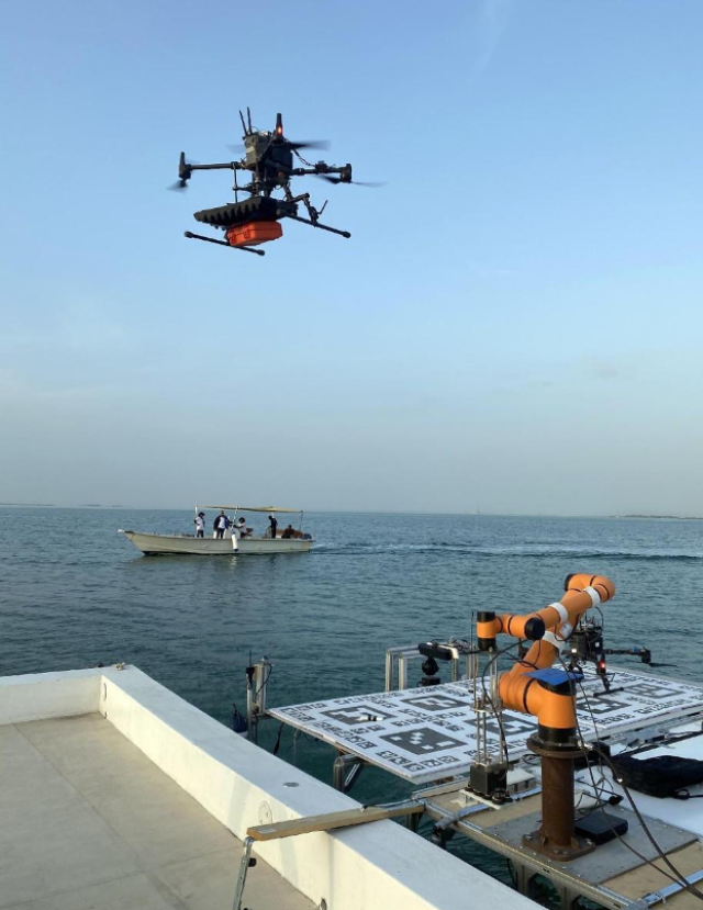 圖為飛鷹隊在比賽中。北京理工大學供圖