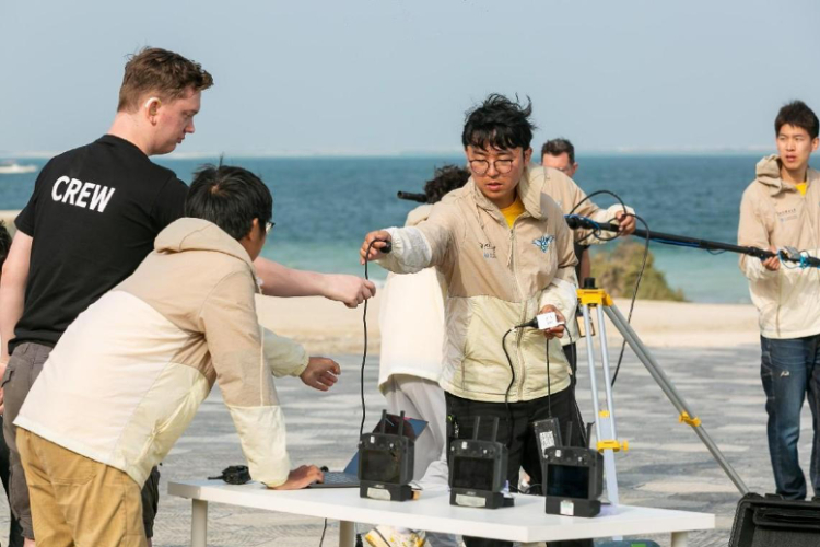 飛鷹隊在比賽中。主辦方供圖