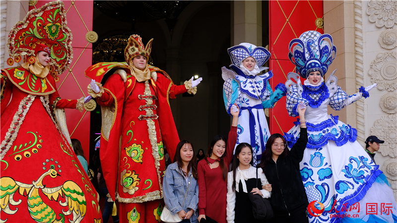 北京展覽館舉辦首屆俄羅斯“謝肉節(jié)”慶祝活動(dòng)。人民網(wǎng) 褚夢琦攝