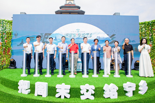 2022年寧鄉(xiāng)文化旅游節(jié)暨寧鄉(xiāng)文旅品牌營銷發(fā)布會現場。受訪單位供圖