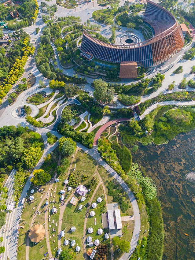 北京世園公園露營文化節(jié)開幕。張立峰攝