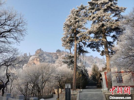 圖為崆峒山冬日美景。(資料圖) 徐振華 攝