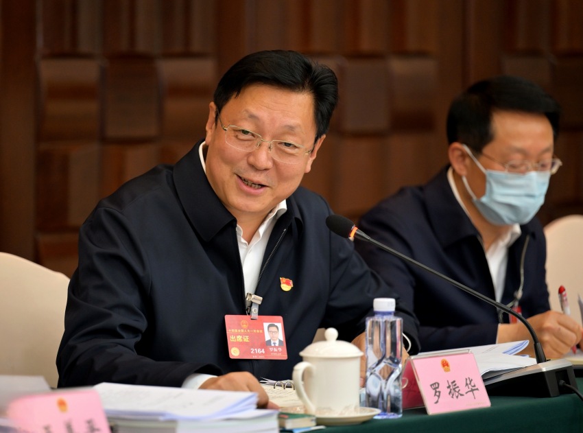 全國人大代表羅振華。