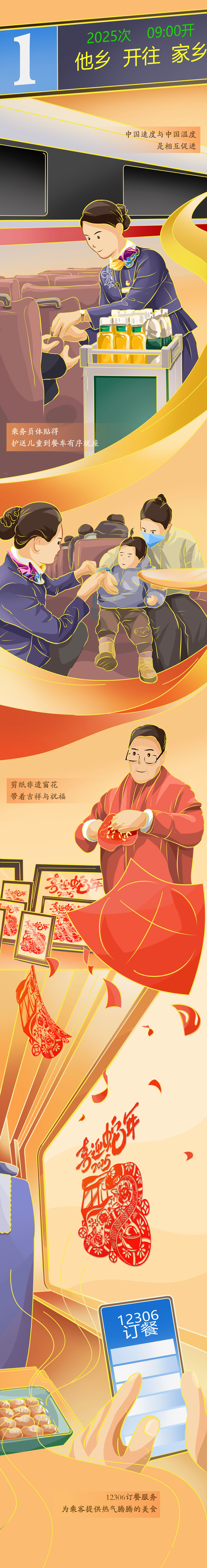 【巳巳如意萬象新】漫評(píng)丨春運(yùn)“智變”，看熱氣騰騰的中國(guó)