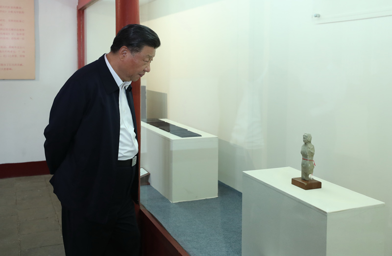 2021年5月12日，習(xí)近平總書(shū)記在南陽(yáng)市考察東漢醫(yī)學(xué)家張仲景的墓祠紀(jì)念地醫(yī)圣祠。