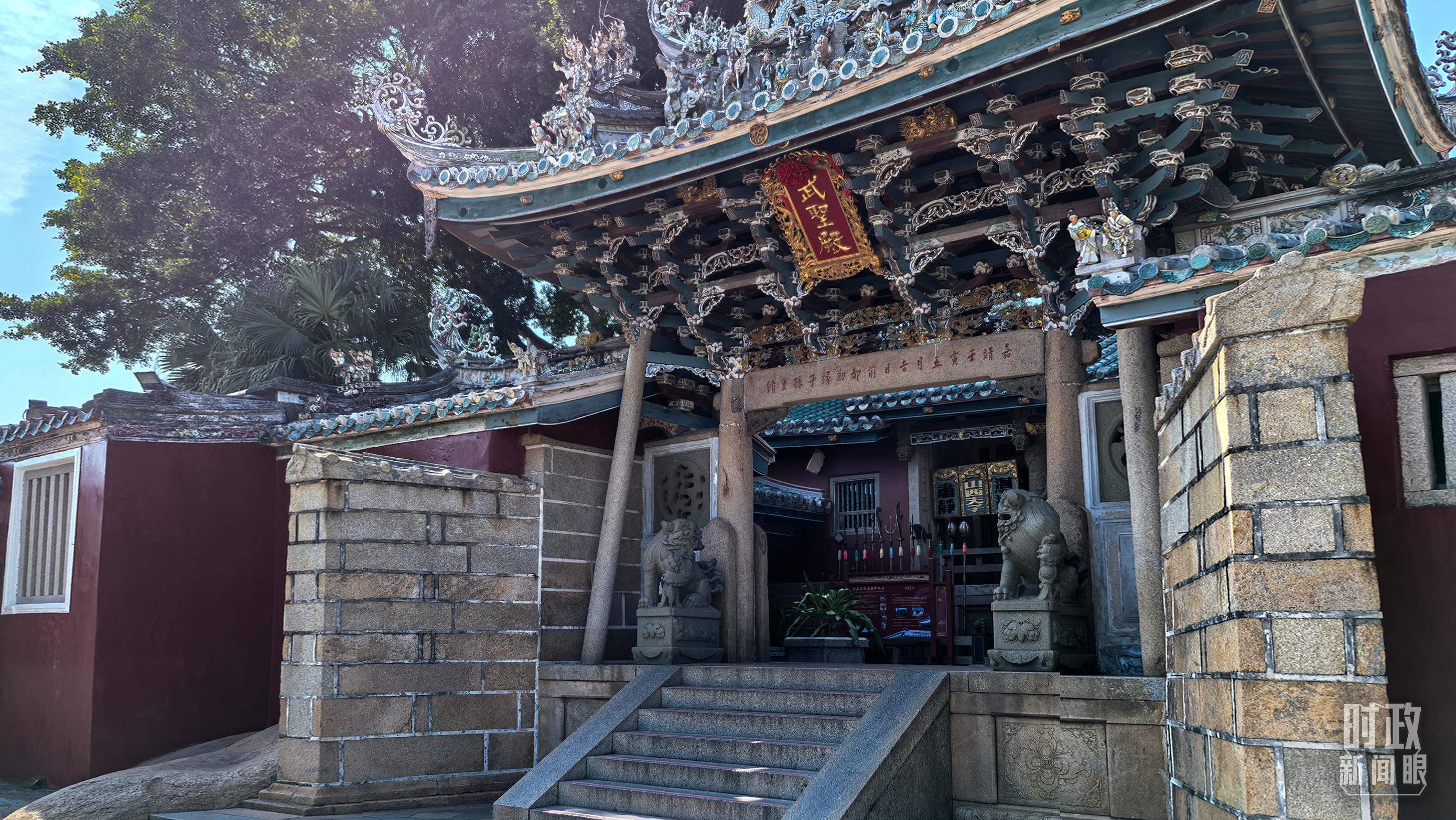 △關(guān)帝文化產(chǎn)業(yè)園。（總臺央視記者陸泓宇拍攝）